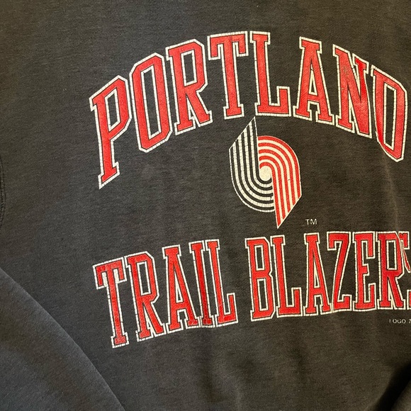 Portland Trailblazers Vintage Sweater XL - Picture 3 of 4